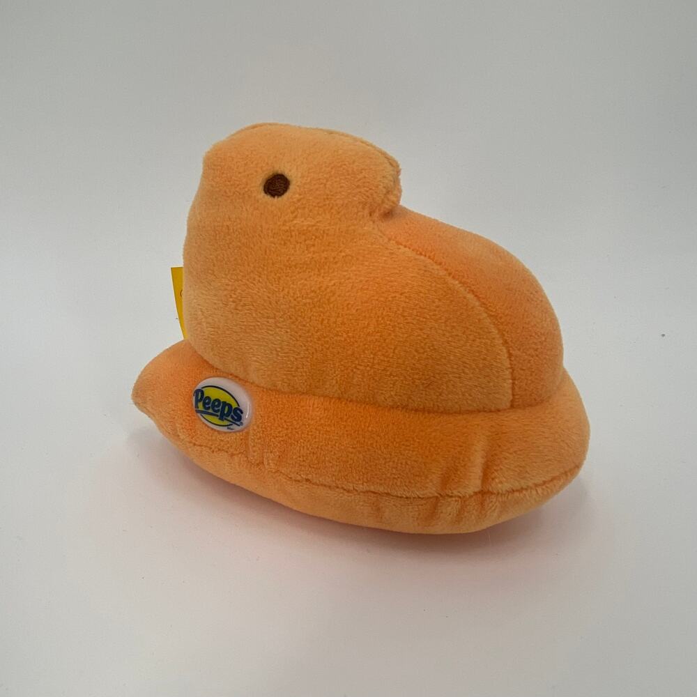 4x5.5 orange Peep plushie